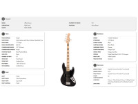Fender Affinity Series Active Jazz Bass V Maple Fingerboard Black Pickguard Black Metallic Fender Affinity Series Active Jazz Bass V Maple Fingerboard Black Pickguard Black Metallic